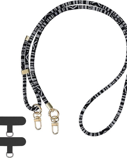 Phone Lanyard Crossbody Neck Strap with Charm Universal Adjustable Shoulder Strap Accessories