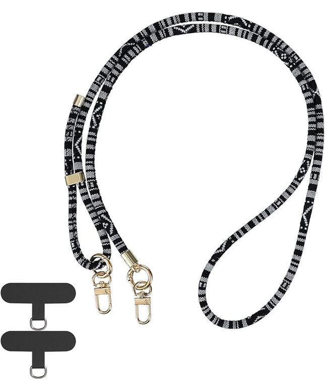 Phone Lanyard Crossbody Neck Strap with Charm Universal Adjustable Shoulder Strap Accessories