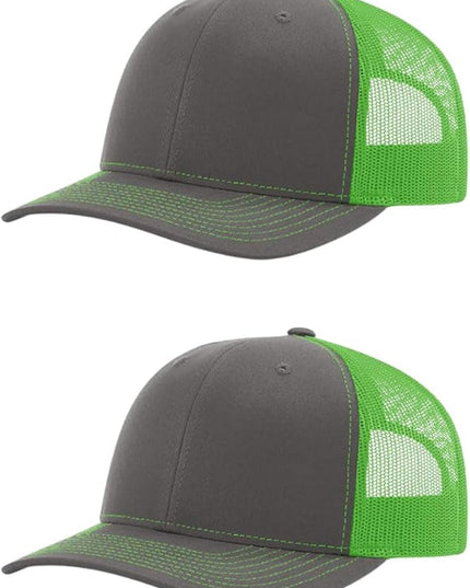 Richardson 112 Classic Six-Panel Adjustable Snapback Trucker Cap | Bulk Packs Available