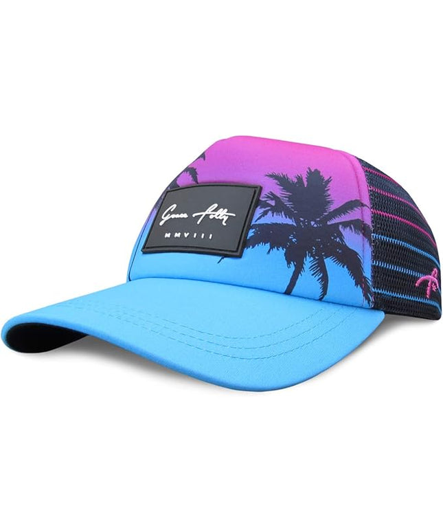 Grace Folly Foam Trucker Hat Snapback Mesh Baseball Cap for Men or Women