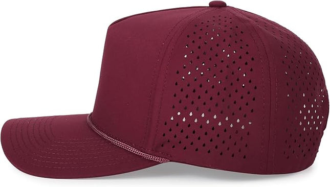 Quick Dry Baseball Cap Snapback Hats Mesh Trucker Hat for Men Women Water-Resistant Outdoor Golf Hat Ball Cap