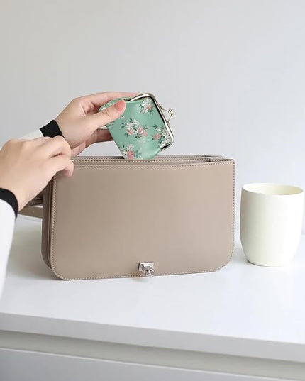 Coin Purse for Women Kiss Lock Mini Change Purse Small Coin Pouch Small Coin Purse Cute Coin Bag Coin Purses Change Pouch For Men and Women Green