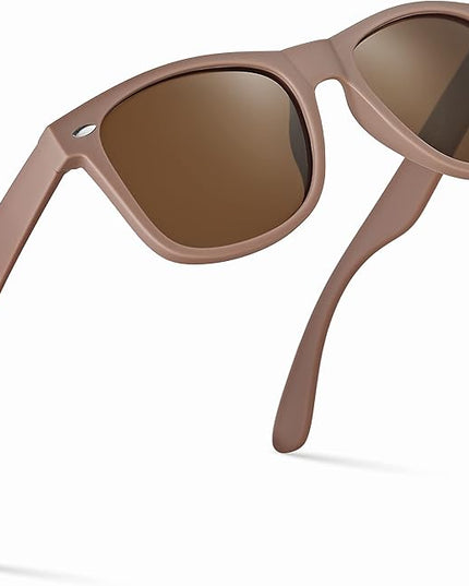 Retro Rewind Polarized Sunglasses for Men and Women - UV Protection Classic Sun Glasses
