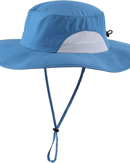 Home Prefer UPF50+ Mens Sun Hat Wide Brim Fishing Hat for Men UV Protection Womens Beach Bucket Hat for Golf Hiking Gardening