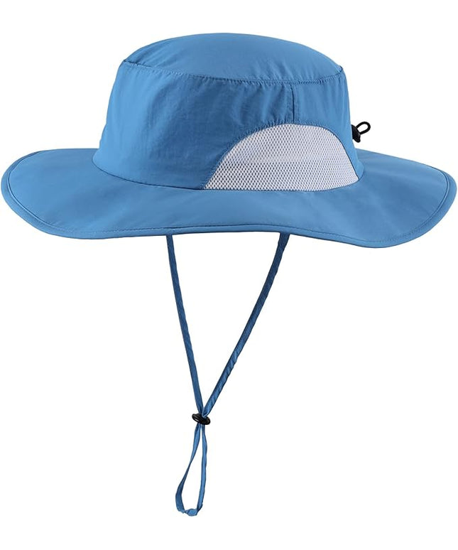 Home Prefer UPF50+ Mens Sun Hat Wide Brim Fishing Hat for Men UV Protection Womens Beach Bucket Hat for Golf Hiking Gardening