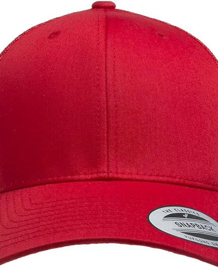 Yupoong Classic Premium Mesh 6 Panel Retro Trucker Cap | Mid Profile Snapback | OSFA | Bulk Pack Available