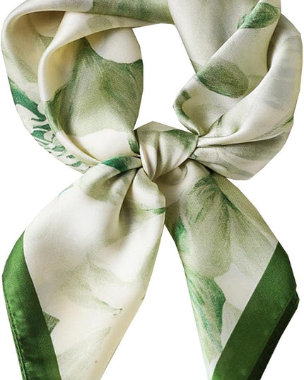 Satin Bandana Headscarf for Women Silky Hair Scarves for Fashion Lightweight
