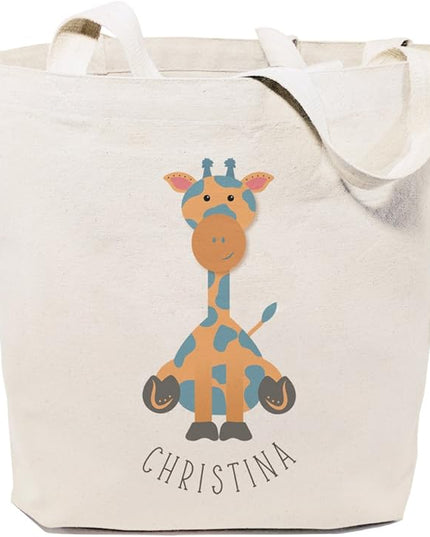 The Cotton & Canvas Co. Animal Tote and Handbag for Kids, Teens and Adults