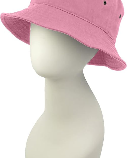 Utmost Bucket Hat 100% Cotton & Denim Lightweight Packable Outdoor Summer Beach Fishing Sun Hat