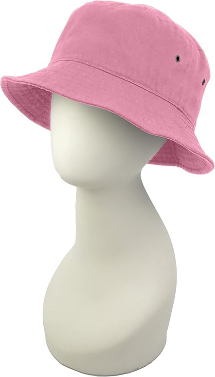 Utmost Bucket Hat 100% Cotton & Denim Lightweight Packable Outdoor Summer Beach Fishing Sun Hat