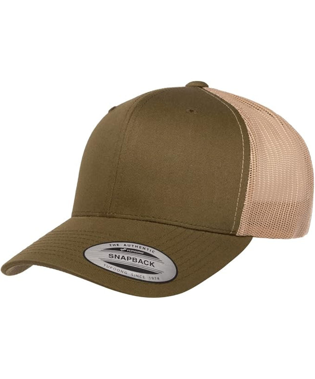 Mrlahat 6606 Yupoong Classics Retro Trucker Cap with Black Bandana