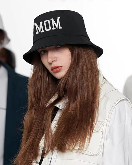 XYIYI Fashion Embroidery Bucket Hat Cotton Beach Fisherman Hats for Women Girls