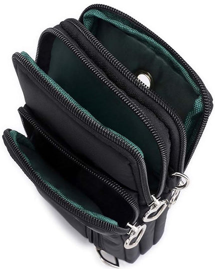 Small Crossbody Wallet Phone Bag Women Mini Crossbody Purse Cell Phone Shoulder Bag Mini Wallet Over Shoulder Strap