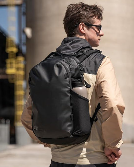 WANDRD NIMBUS 18L: Lightweight Travel Backpack for Men and Women, Weather Resistant Everyday Bag with Padded Shoulder Straps, Laptop Bag and Traveling Bag for Office (Black)