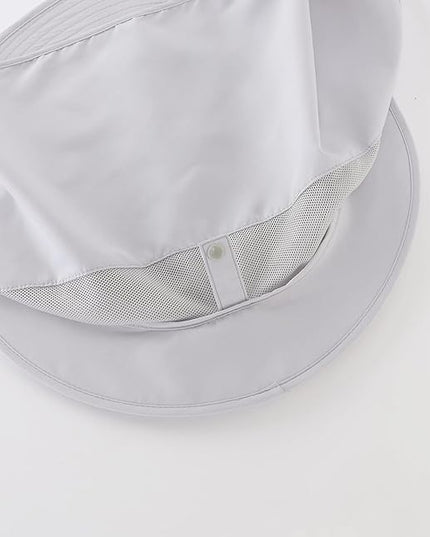 Home Prefer UPF50 Mens Sun Hat with Neck Flap Quick Dry UV Protection Cap Womens Wide Brim Fishing Hat Neck Flap Beach Garden