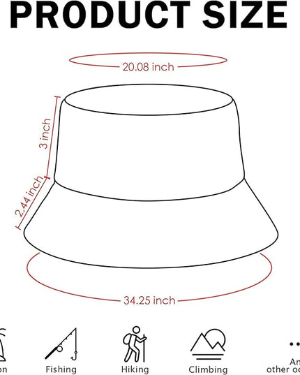 Custom Hats Personalized Bucket Hat Fisherman Hats with Logo Text Image Customized Gift for Men Women