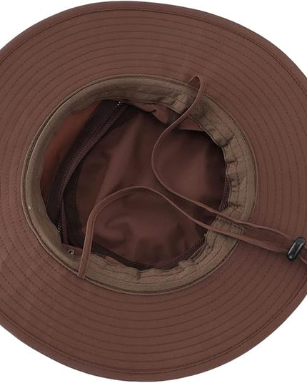 Home Prefer UPF 50+ Men's Sun Hat Wide Brim Bucket Hat UV Protection Hat for Mens Womens Beach Safari Gardening Golf Fishing