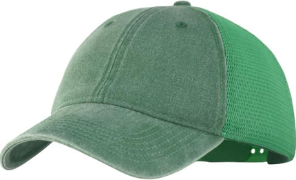 Comfy Vintage Trucker Baseball Hat- M/L/XL/XXL Women Men Unstructured Washed Dad Cap | Snapback | Soft Crown | Soft Mesh