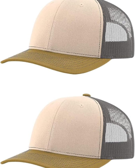 Richardson 112 Classic Six-Panel Adjustable Snapback Trucker Cap | Bulk Packs Available