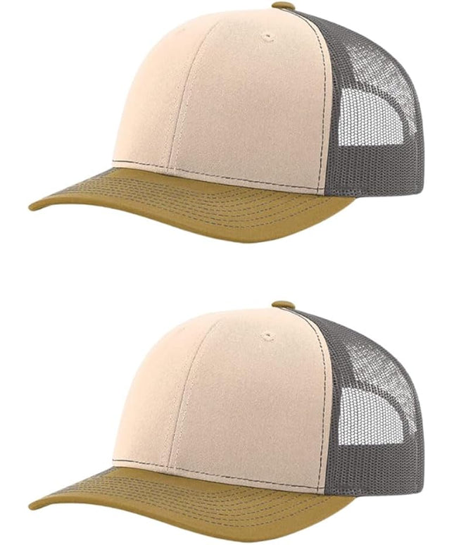 Richardson 112 Classic Six-Panel Adjustable Snapback Trucker Cap | Bulk Packs Available
