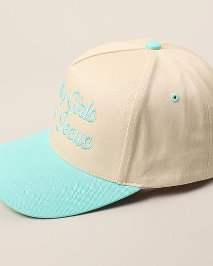 MIRMARU Two-Tone Vintage Canvas Trucker Hats for Men & Women, Adjustable Size Baseball Caps with Trendy Embroidered Design