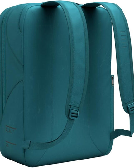 Db Journey Skateboarding Daypack - Skateboard Backpack with Laptop Compartment, Board Straps & Water Bottle Pocket, Ribcage Construction, 20L - Midnight Teal