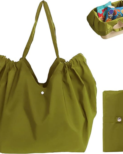 Reusable Grocery Bags,Reusable Shopping Bags,Folding Bags Totes,Stretchable and shrinkable shopping bag for Groceries