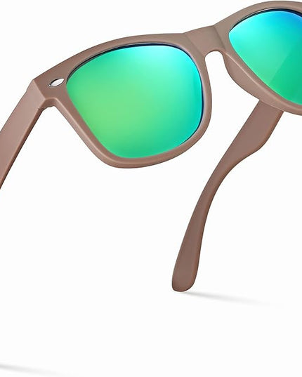 Retro Rewind Polarized Sunglasses for Men and Women - UV Protection Classic Sun Glasses