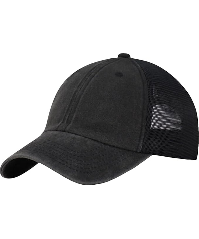 CYGTE XXL Plus Size Trucker Hat Snapback Baseball Cap- Big Head Fit Up to Size 8 Men's Mesh-Back Ball Cap