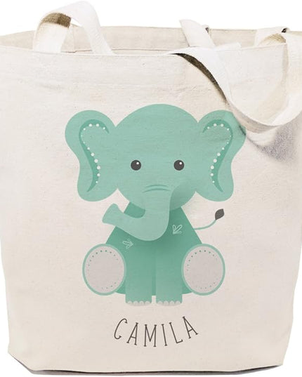 The Cotton & Canvas Co. Animal Tote and Handbag for Kids, Teens and Adults