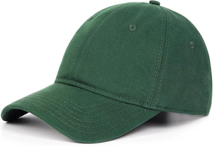 Zylioo XL XXL Oversize Baseball Cap, 100% Cotton Adjustable Dad Hat for Big Heads 23.5"-25.5", Soft Crown Large Size Cap