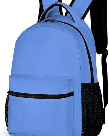 Fashion Cornflower Blue Backpack Lightweight Large Capacity Laptop Daybag for Travel Work