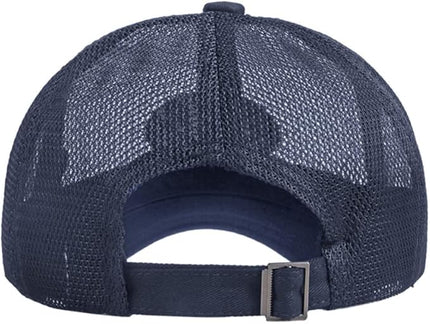 FASHIXD Mesh Baseball Cap for Men Women Summer Breathable Trucker Hats Running Hats Outdoor Sports Quick Dry Hat
