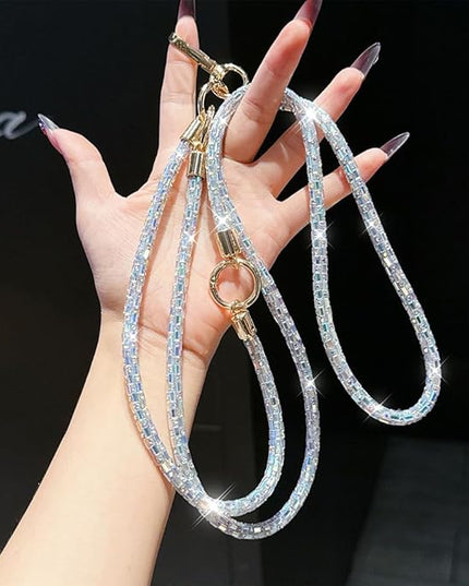 2Pcs Phone Crossbody Lanyard and Wrist Strap, Universal Cell Phone Lanyard Strap with 2Tether Tab