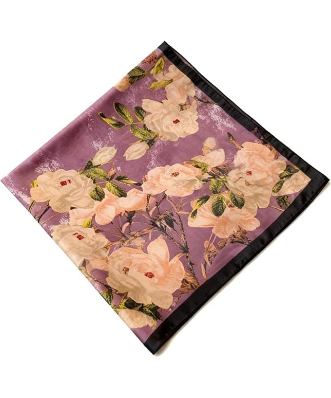 Headscarf Large Square Scarf 35" Fashion Scarves Silk Feeling Hair Wrapping Scarfs Hairscarf BA16