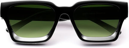 VANLINKER Thick Square Sunglasses for Men Women Retro Chunky Rectangle Shades UV400 Protection VL9731