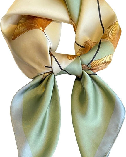 Neck Scarf For Womens Silky Head Scarves Hair Bandanas Square Scarf Fashion Accessories lightweight