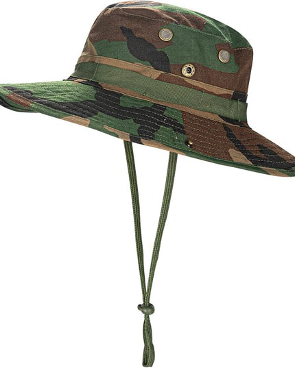 Sun Hats for Men Women Boonie Hat UPF 50+ Bucket Hat Wide Brim UV Protection Fishing Hiking Safari Outdoor Hats