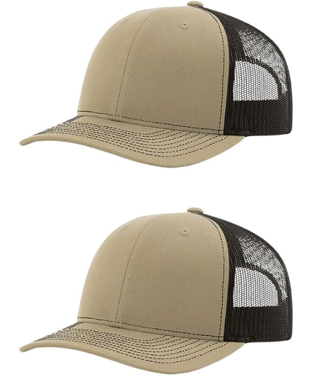 Richardson 112 Classic Six-Panel Adjustable Snapback Trucker Cap | Bulk Packs Available