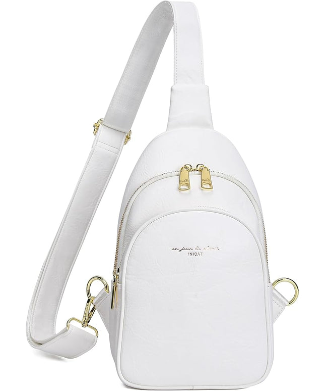 Anti Theft Crossbody Bags for Women Leather Sling Bag Cross Body Travel Purse Chest Bags Fanny Pack Gift Teen Girl