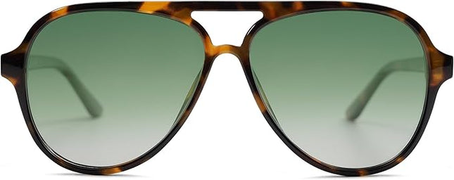 SOJOS Classic Polarized Aviator Sunglasses for Women Men, Retro Trendy Aviators Shades SJ2201