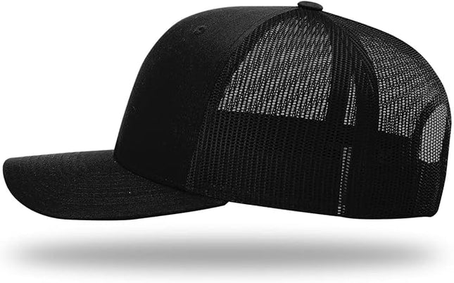 Richardson 112 Classic Six-Panel Adjustable Snapback Trucker Cap | Bulk Packs Available