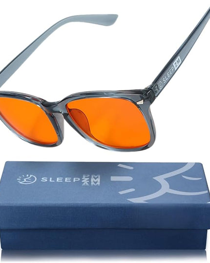 100% Blue Light Blocking Glasses - Women + Men - Better Sleep - Anti Eye Strain Protection - Computer Screens Gaming
