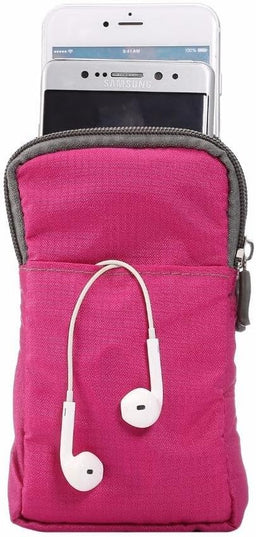 Universal Crossbody Cell Phone Purse Waist Pack Bag For Outdoor Sports Moblie Phone Carrying Cases Shoulder Belt Bag Pouch for iPhone 7 6/6S Plus Samsung Galaxy Phones Under 6.0'' From WaitingU