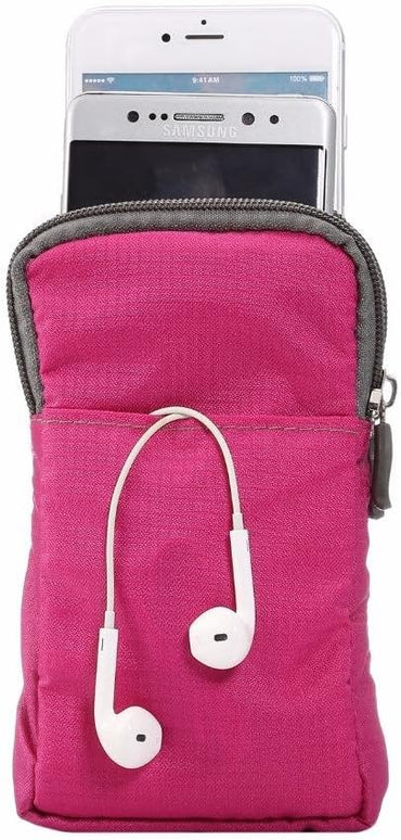 Universal Crossbody Cell Phone Purse Waist Pack Bag For Outdoor Sports Moblie Phone Carrying Cases Shoulder Belt Bag Pouch for iPhone 7 6/6S Plus Samsung Galaxy Phones Under 6.0'' From WaitingU
