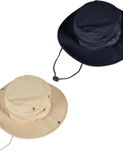 Sun Hats for Men Women Bucket Hat UPF 50+ Boonie Hat Foldable UV Protection Hiking Beach Fishing Summer Safari
