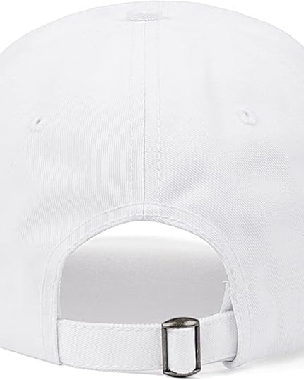Zylioo XL XXL Oversize Baseball Cap, 100% Cotton Adjustable Dad Hat for Big Heads 23.5"-25.5", Soft Crown Large Size Cap