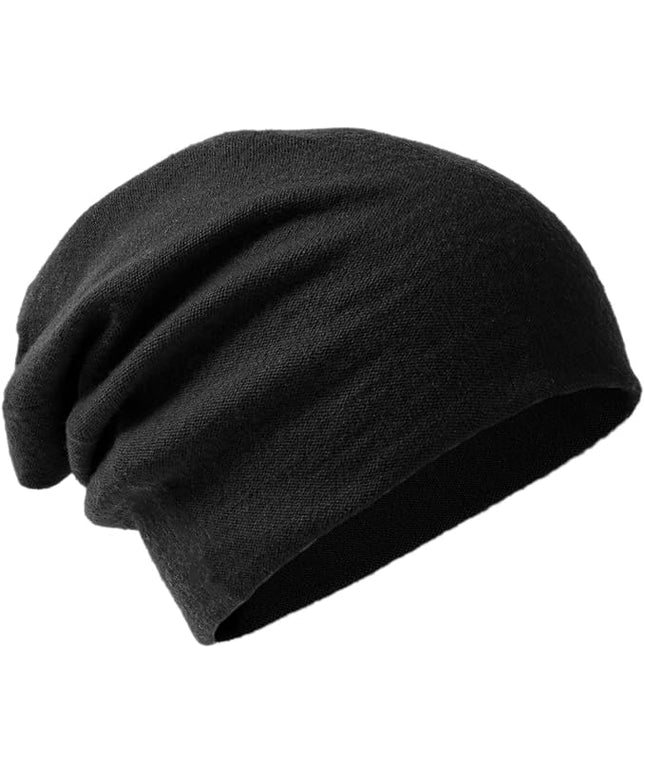 Villand 100% Merino Wool Beanie Hat for Women and Men with Gift Bag, Double-Layered Wool Hat, Knitted Ski Cap for Winter