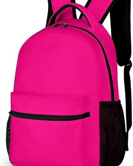Fashion Fuchsia Backpack Lightweight Large Capacity Laptop Daybag for Travel Work