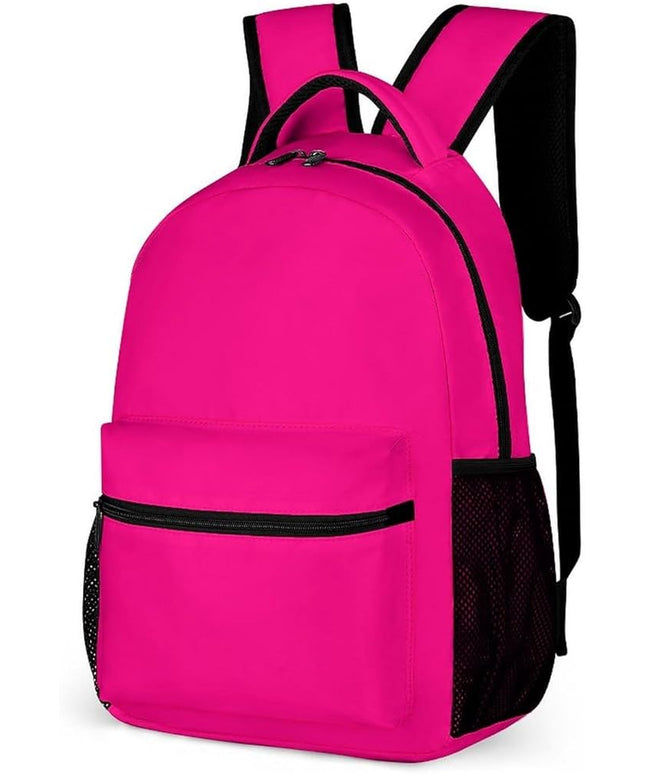 Fashion Fuchsia Backpack Lightweight Large Capacity Laptop Daybag for Travel Work